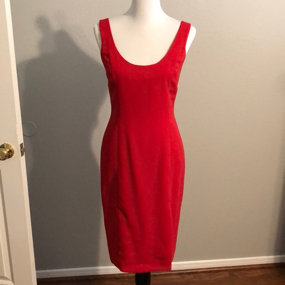 Nicole Miller Dresses & Skirts - Red midi dress